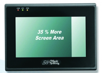 Maple Systems - Widescreen Touchscreen HMI